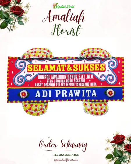Papan Bunga Ucapan Selamat Kuwon